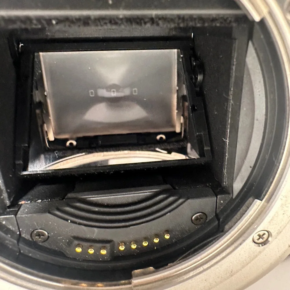 Canon EOS Elan IIE 35mm SLR Film Camera Body Untested Broken Door Parts